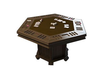 3d赌桌免费模型