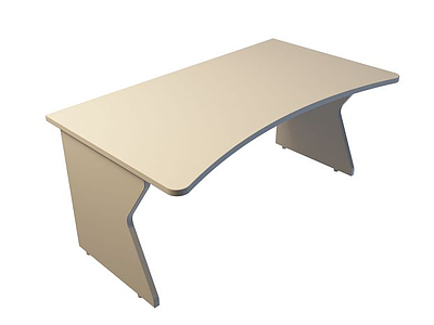 橡木桌子模型3d模型