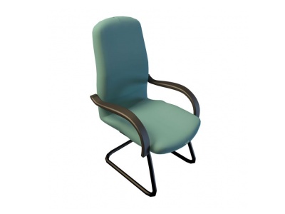 3d软座弓形椅模型