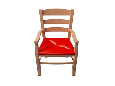实木椅子模型