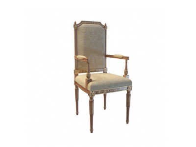 欧式古典豪华椅模型