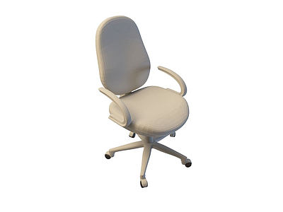 现代办公电脑椅模型3d模型