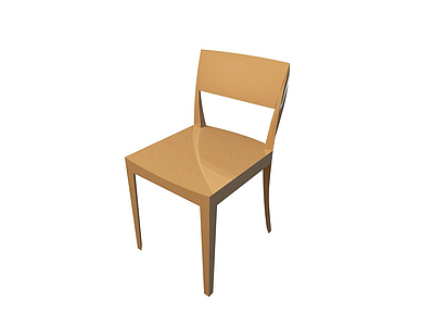 3d餐厅椅免费模型