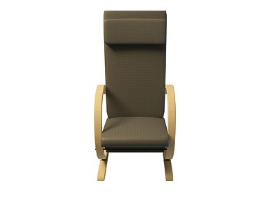 豪华高背椅模型3d模型