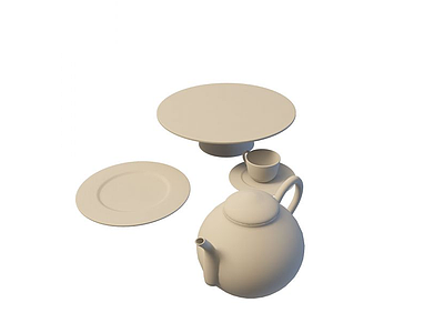 3d茶壶免费模型
