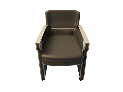 3d高档商务椅模型