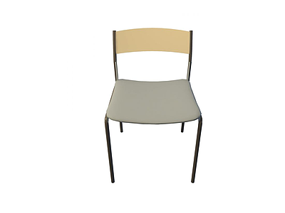 3d简易餐椅模型