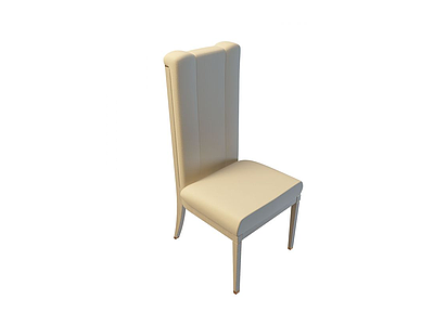 3d皮质椅子模型