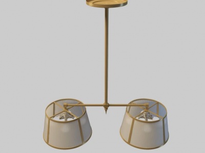 餐厅吊灯模型3d模型