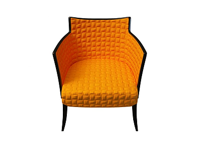 黄色椅子模型3d模型
