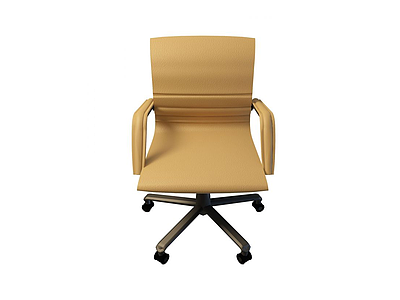 现代办公转椅模型3d模型