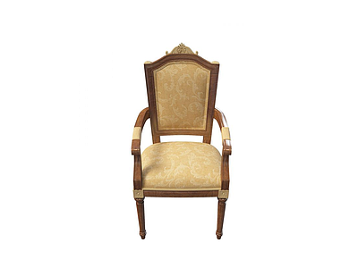 3d欧式高档椅子免费模型