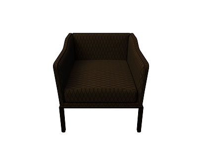 商务休闲椅模型3d模型