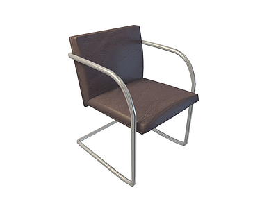 办公软包椅模型3d模型