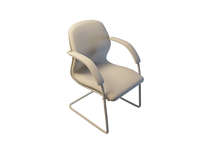 舒适弓形椅模型3d模型