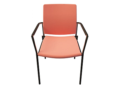 3d粉红色椅子模型