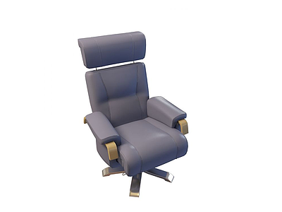 真皮老板椅模型3d模型