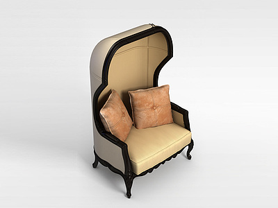豪华椅模型3d模型