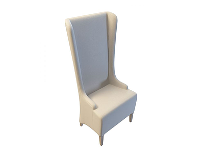 高背沙发椅模型3d模型