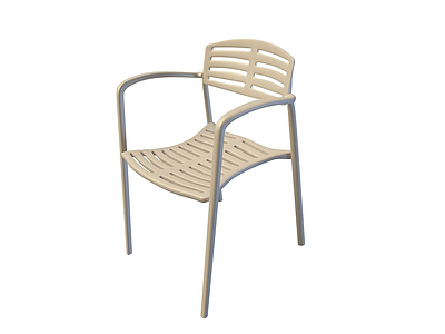 3d简易休闲椅免费模型