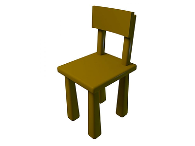 3d<font class='myIsRed'>木质椅子</font>免费模型