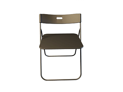 3d简易折叠椅子模型
