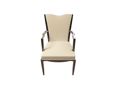 3d高档餐椅免费模型
