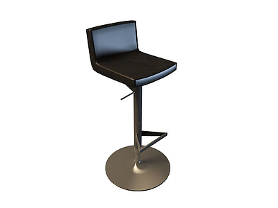 接待台吧椅模型3d模型