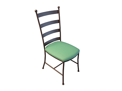 3d简约餐椅免费模型