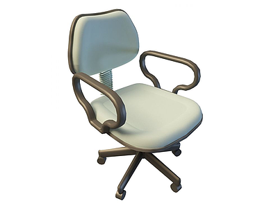 3d舒适电脑转椅模型