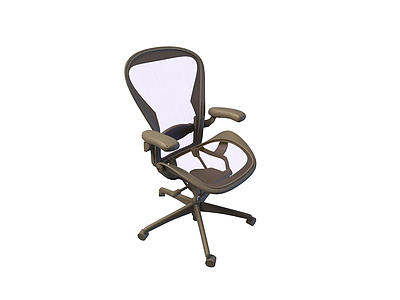 网布转椅模型3d模型