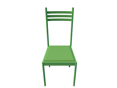 3d简约餐椅模型