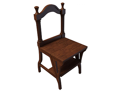 3d古典椅子免费模型