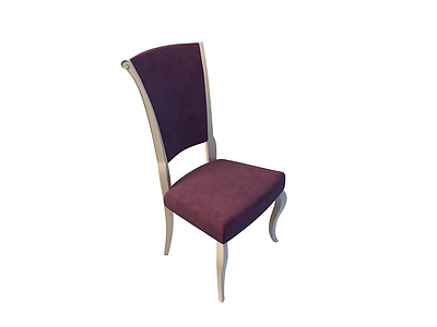 豪华餐椅模型3d模型