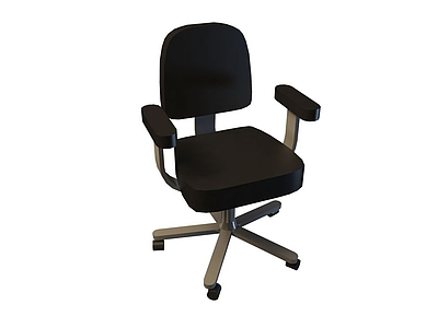 时尚办公椅模型3d模型