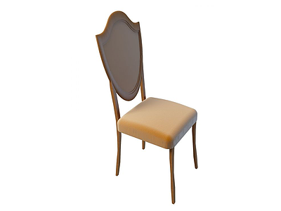 3d布艺餐椅免费模型