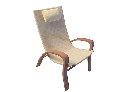 时尚休闲椅模型3d模型
