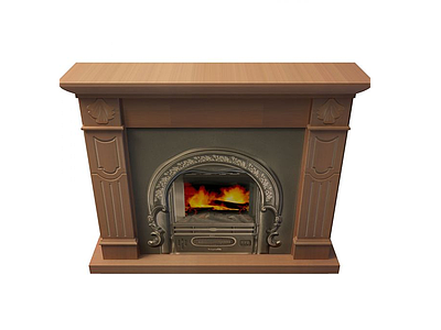 壁炉模型