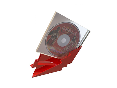 3d光碟盘免费模型