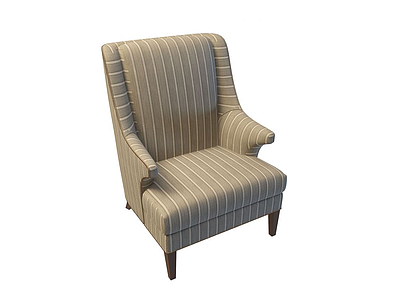 3d布艺躺椅免费模型