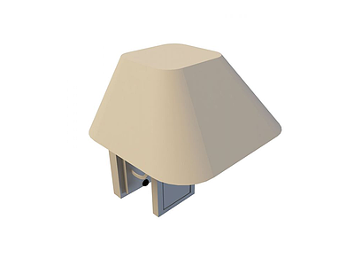 3d卧室壁灯免费模型