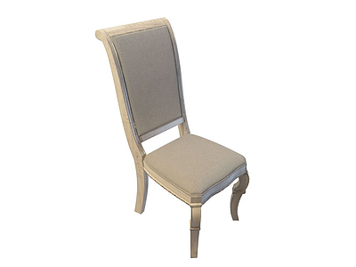 酒店餐椅模型3d模型