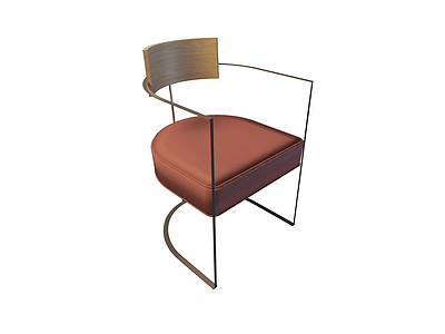 3d铁艺沙发椅免费模型
