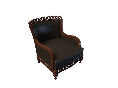 欧式豪华椅模型3d模型