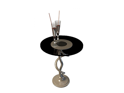 3d酒吧桌子模型
