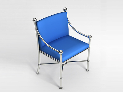 不锈钢椅子模型3d模型