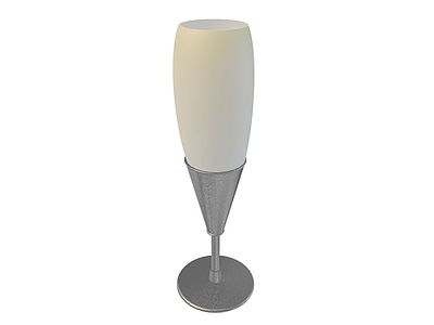 酒杯形台灯模型