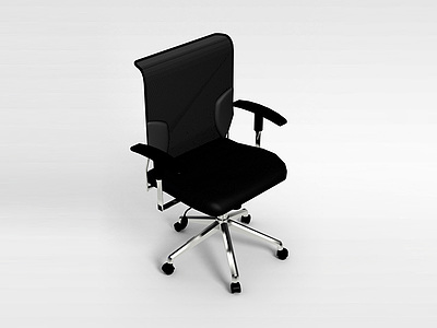 3d舒适型办公椅模型