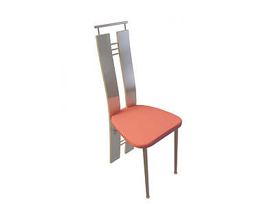 简约创意餐椅模型3d模型