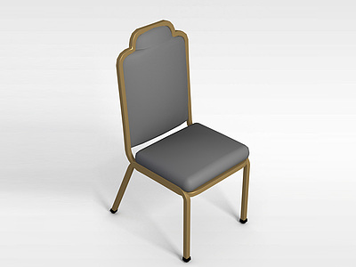 软座餐椅模型3d模型